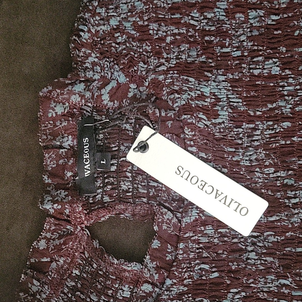 NWT Olivaceous Boho Dress